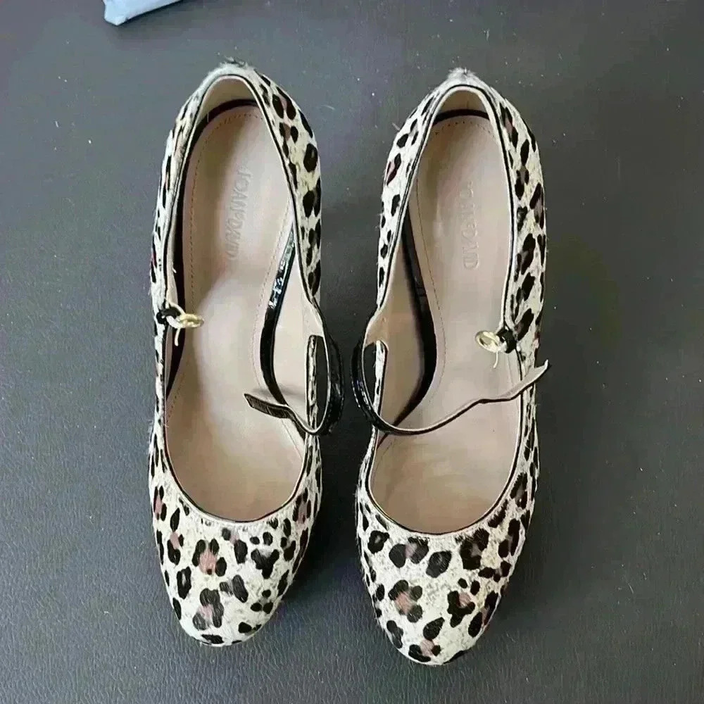 Joan & David platform pumps 5 inch heels .